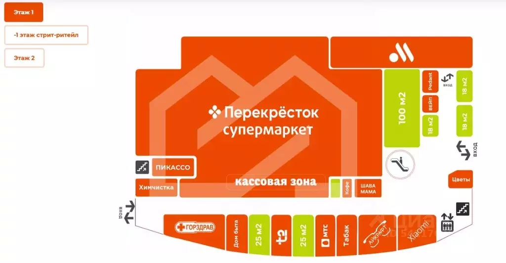 Торговая площадь в Москва Пятницкое ш., 39 (100 м) - Фото 2