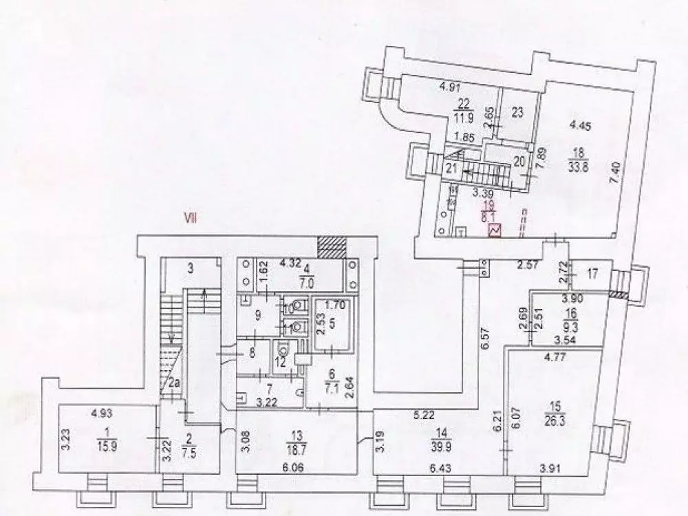 Торговая площадь в Москва Кутузовский просп., 35 (518 м) - Фото 2