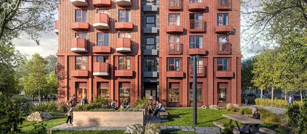 Квартира-студия: Боброво, Крымская улица, 1 (25 м) - Фото 1