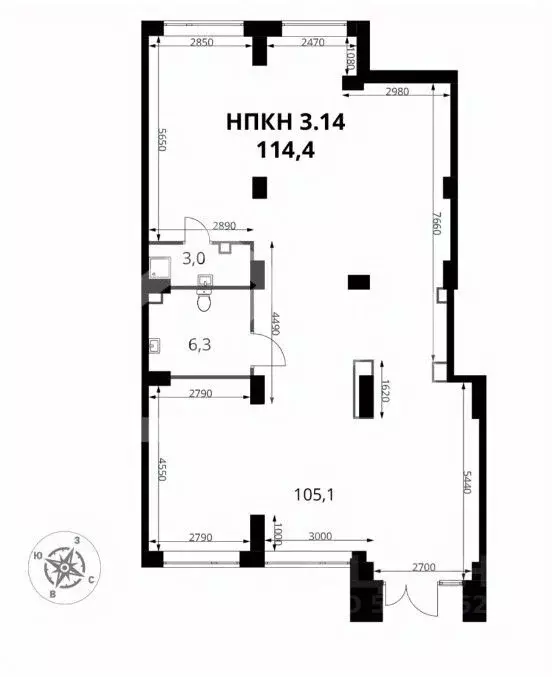 Торговая площадь в Московская область, Ленинский городской округ, д. ... - Фото 2