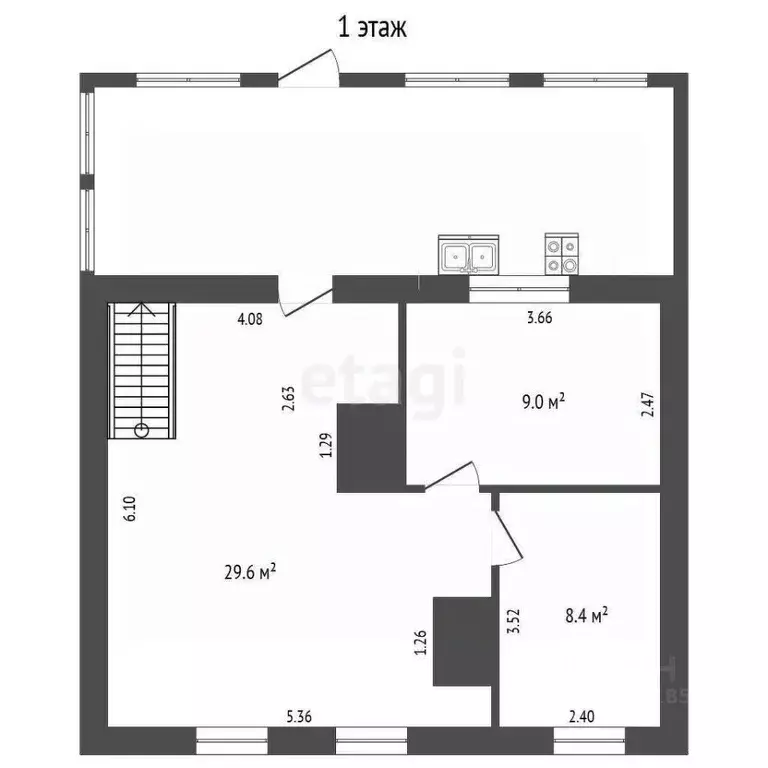 Дом в Самарская область, Красноярский район, Большая Каменка с/пос, ... - Фото 1