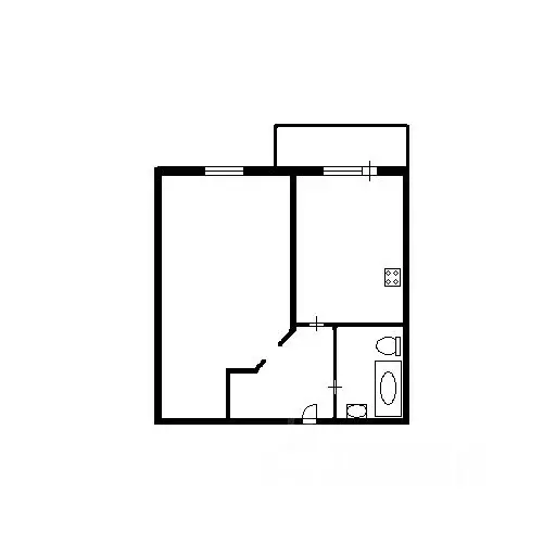 1-к кв. Новосибирская область, Новосибирск Красносельская ул., 6/1 ... - Фото 2
