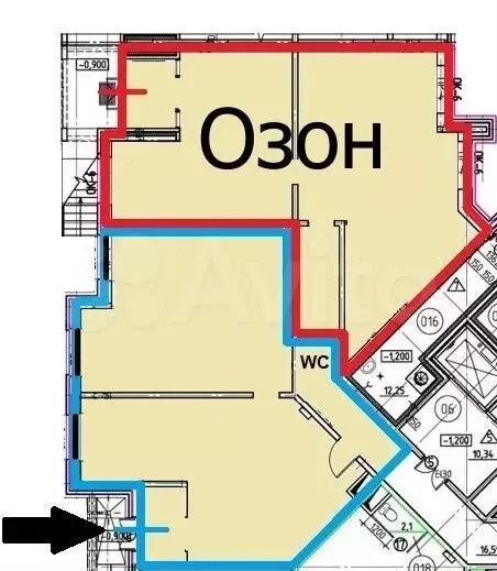 Продам помещение с Арендатором озон, 100 м - Фото 0