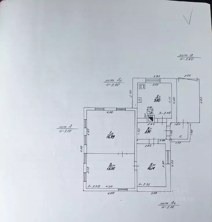 Дом в Ульяновская область, Ульяновск Волжская ул., 17 (54 м) - Фото 1