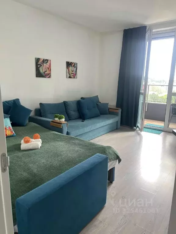 1-к кв. Калининградская область, Светлогорск Олимпийский бул., 4 (47.0 ... - Фото 2