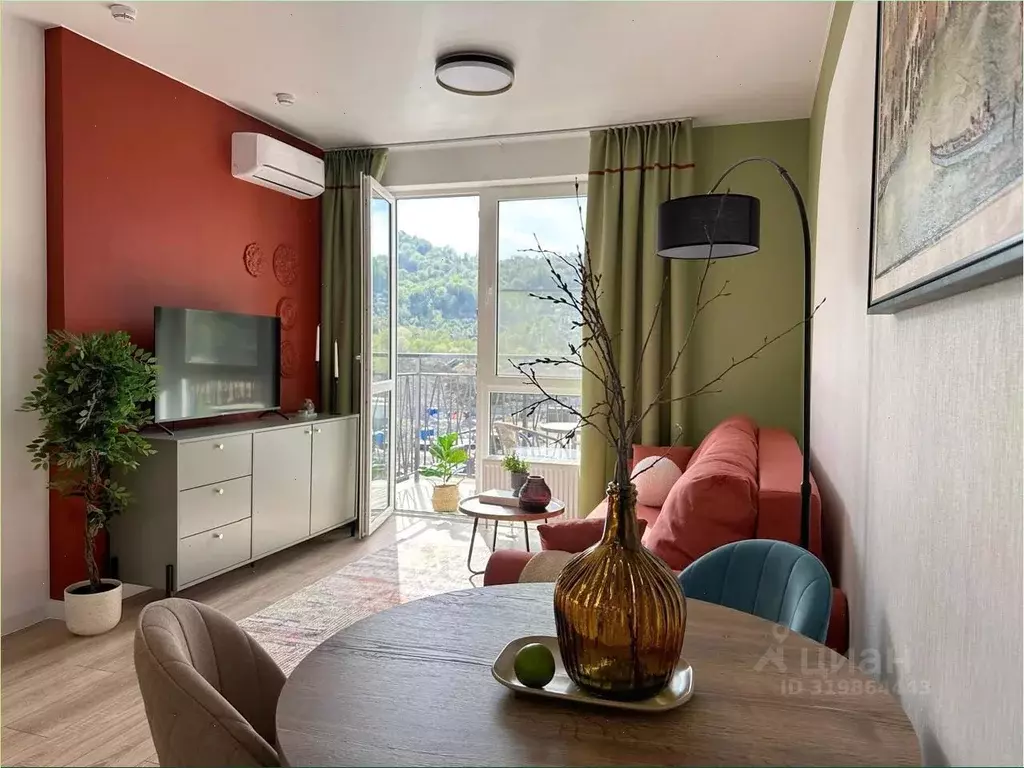2-к кв. Краснодарский край, Сочи ул. Искры, 66/9к2 (34.0 м) - Фото 1