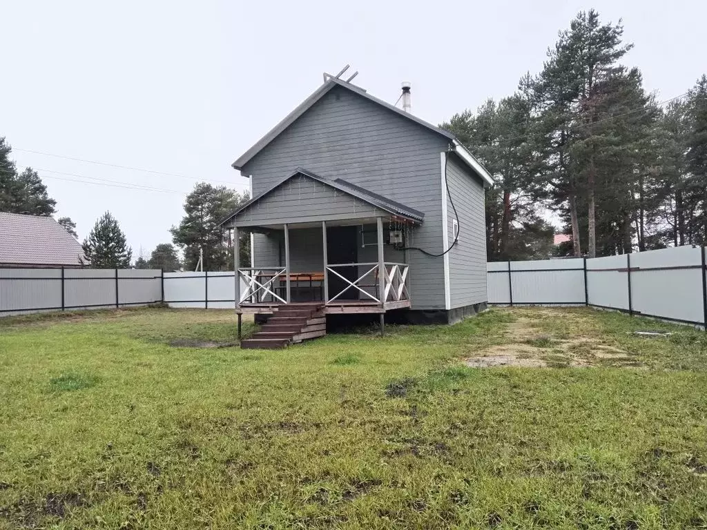Дом в Карелия, Медвежьегорский муниципальный округ, с. Сосновка ул. ... - Фото 2