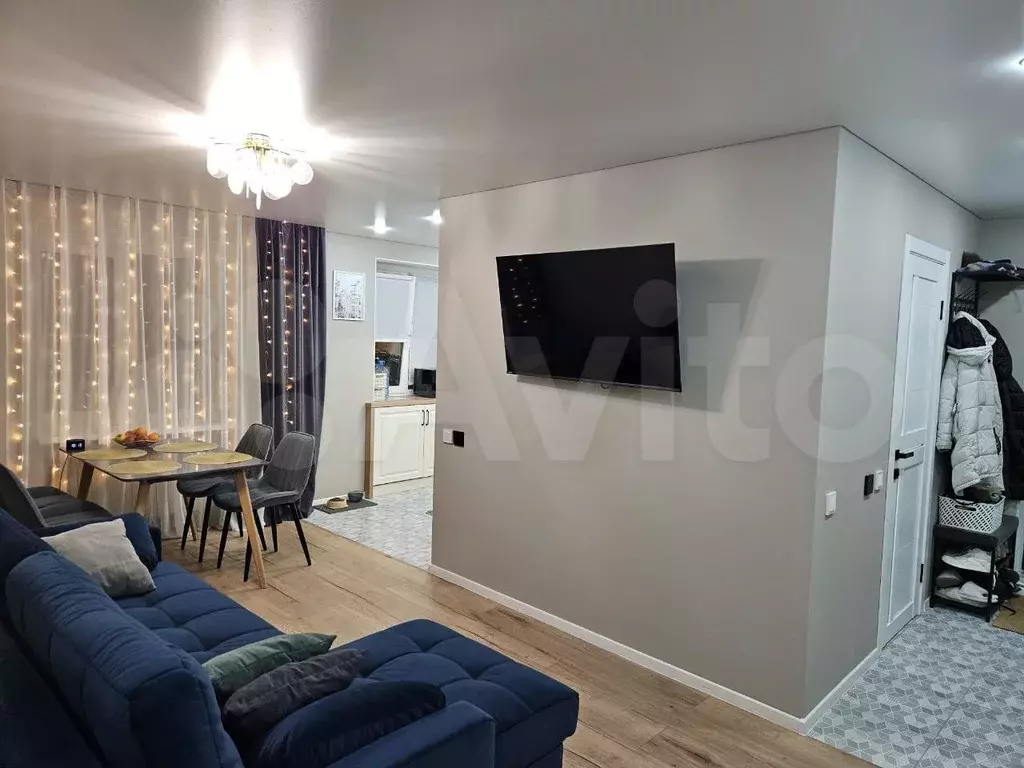 3-к. квартира, 60 м, 3/5 эт. - Фото 1