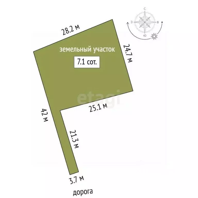 Участок в Московская область, Химки городской округ, д. Рузино, ... - Фото 2