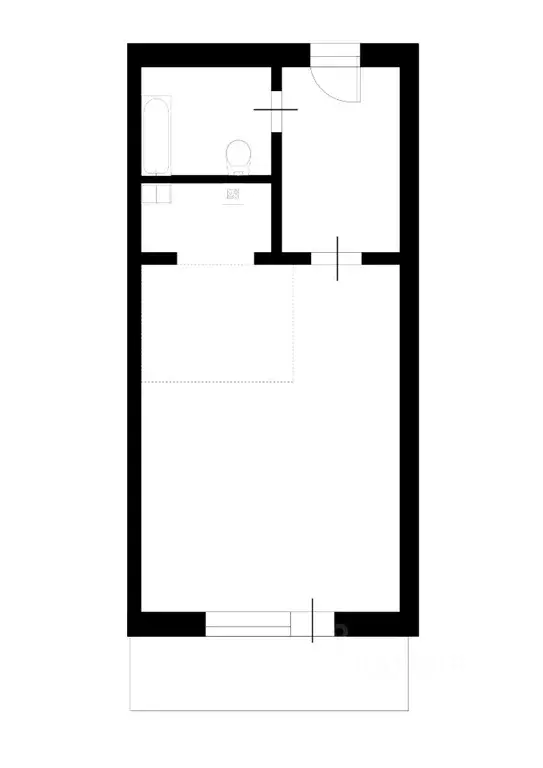 1-к кв. Челябинская область, Челябинск ул. Агалакова, 62 (39.0 м) - Фото 1