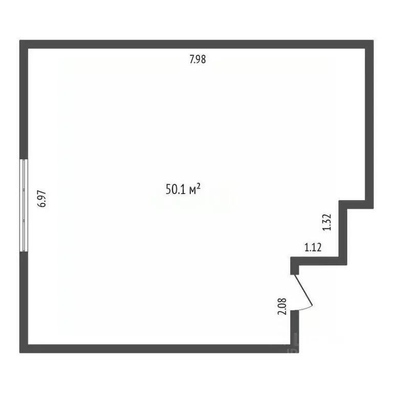 Студия Краснодарский край, Геленджик Средняя ул., 18 (50.0 м) - Фото 2