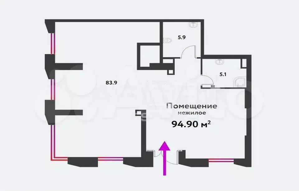 94,9 м2/ Продажа ПСН в ЖК бизнес-класса/ м.Озерная, зао - Фото 0