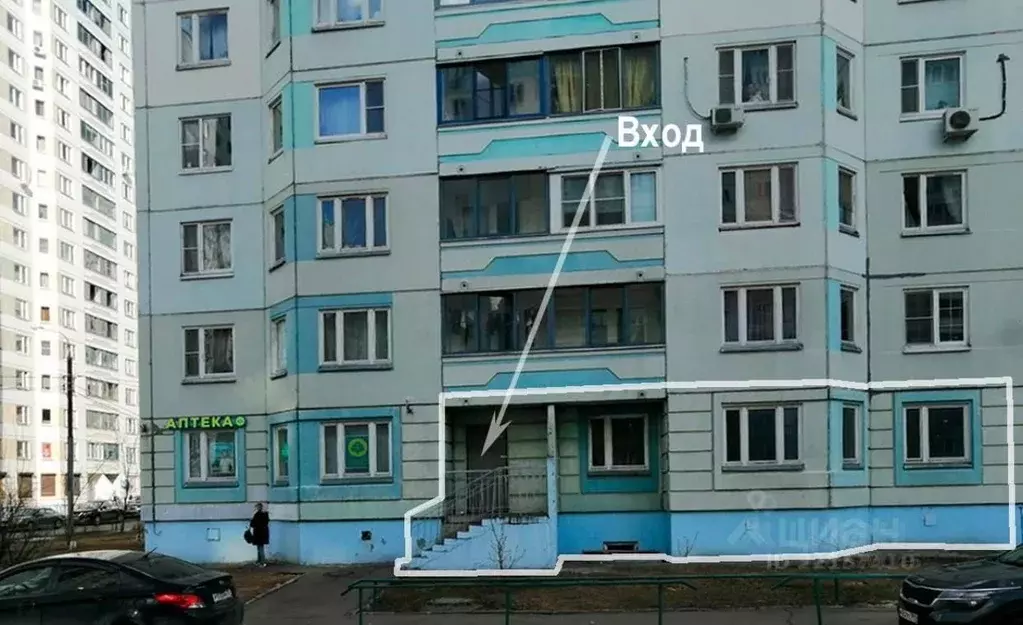 Помещение свободного назначения в Москва ул. Маршала Савицкого, 22к1 ... - Фото 2