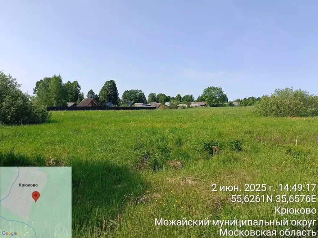 Участок в Московская область, Можайский муниципальный округ, д. ... - Фото 0