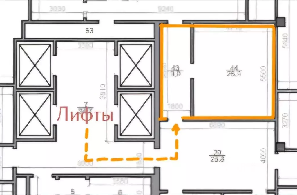 Офис в Московская область, Красногорск бул. Строителей, 4к1 (36 м) - Фото 1