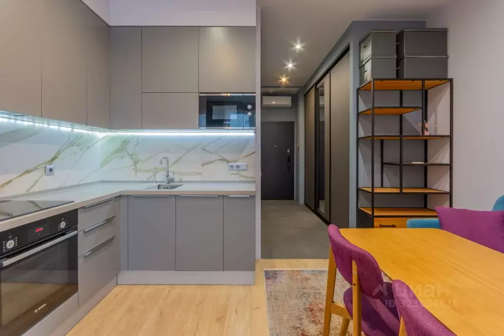 Студия Москва Шелепихинская наб., 34к1 (35.0 м) - Фото 1