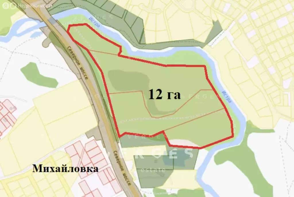 Участок в Московская область, муниципальный округ Истра, деревня ... - Фото 2