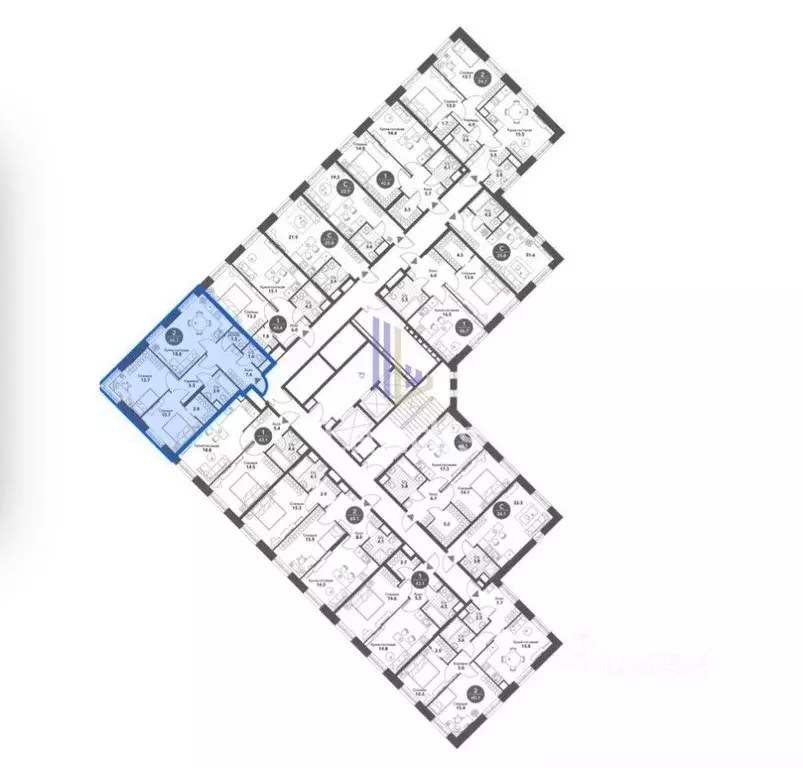 2-к кв. Москва Летниковская ул., 4С5 (64.1 м) - Фото 1