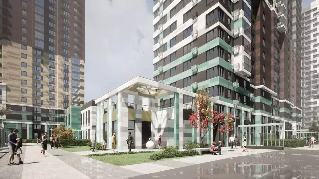 Студия Московская область, Люберцы ул. Гоголя, 3 (24.7 м) - Фото 2