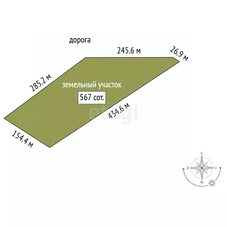 Участок в Ленинградская область, Лодейнопольский район, Доможировское ... - Фото 2