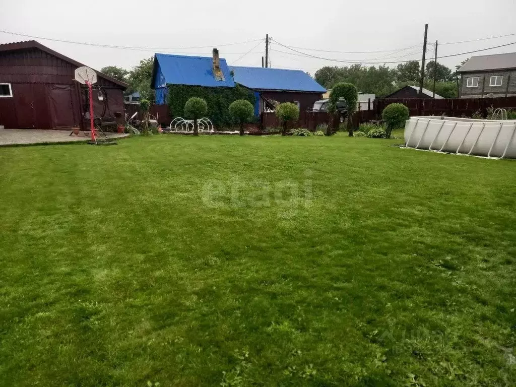 Дом в Сахалинская область, Южно-Сахалинск 22-й мкр, пер. Книжный, 7 ... - Фото 1