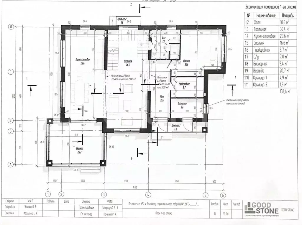 Дом в Москва д. Клоково, ул. 1-я Скворцовая, 19 (226 м) - Фото 1