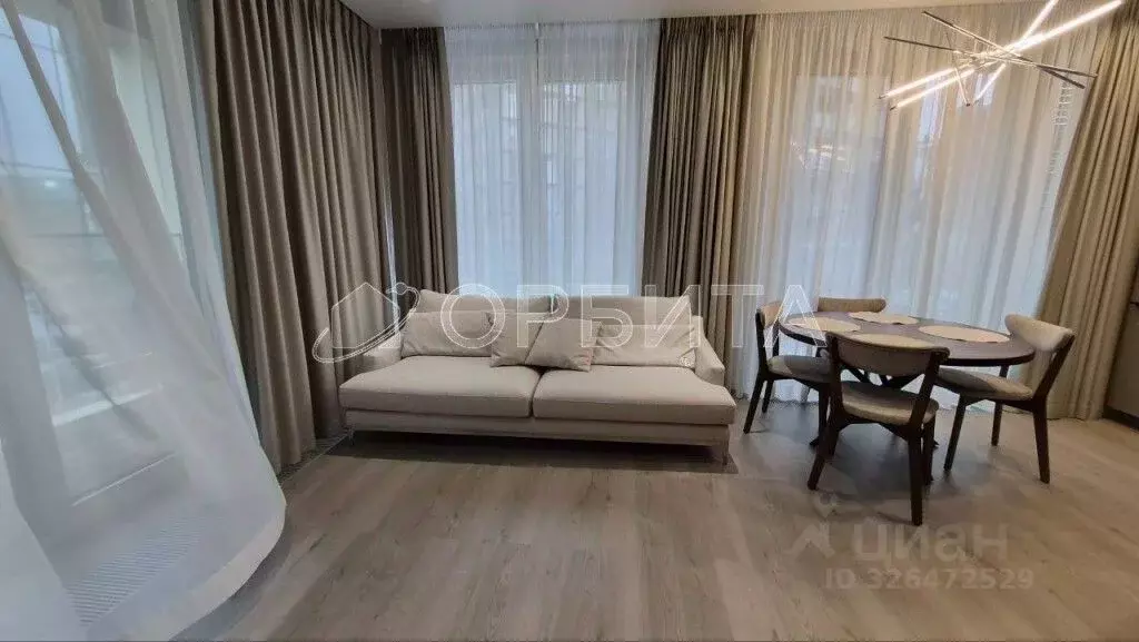 1-к кв. Тюменская область, Тюмень Первомайская ул., 1А (53.9 м) - Фото 1