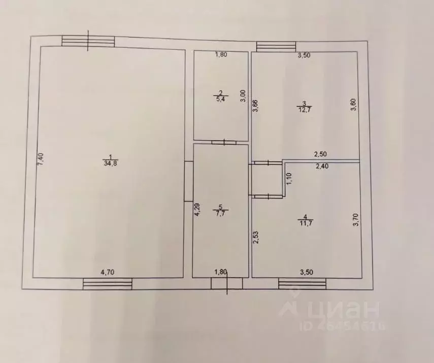 Дом в Башкортостан, Белебей Ласточка мкр, Двенадцатая ул., 14 (72 м) - Фото 1