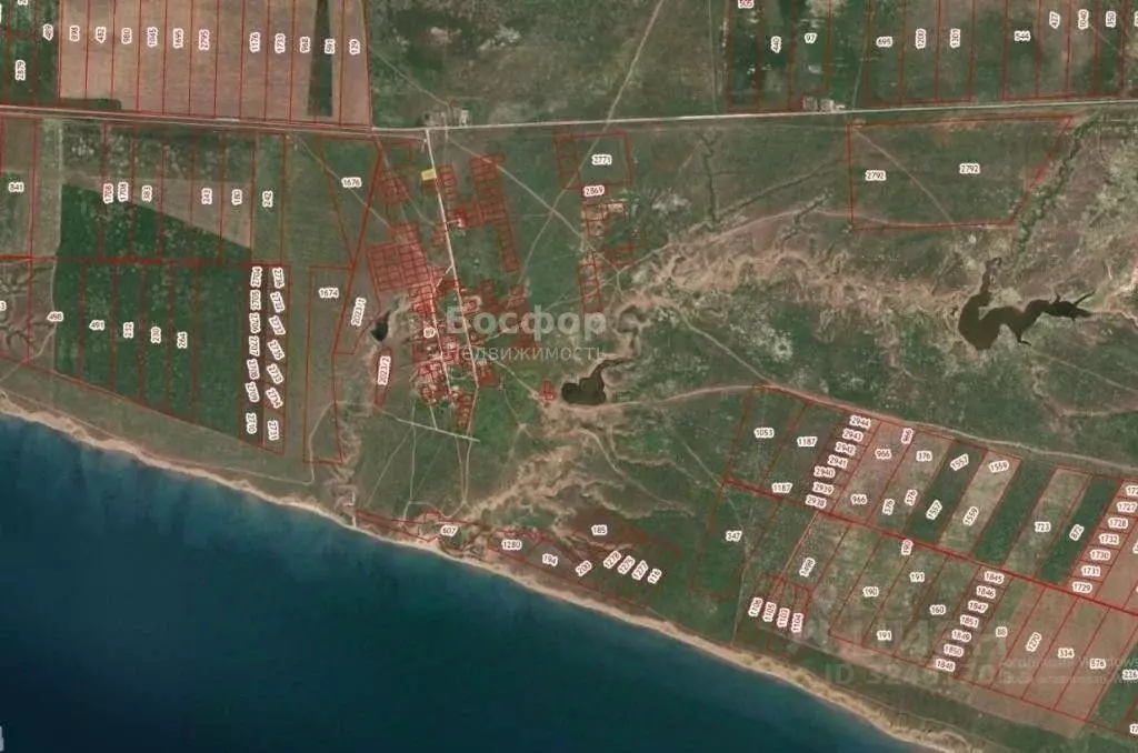 Участок в Крым, Ленинский район, Батальненское с/пос, с. Южное ул. ... - Фото 2