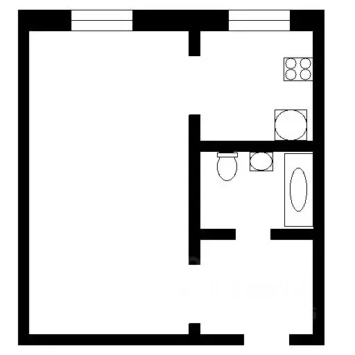 1-к кв. Удмуртия, Ижевск ул. Карла Маркса, 403 (29.0 м) - Фото 1