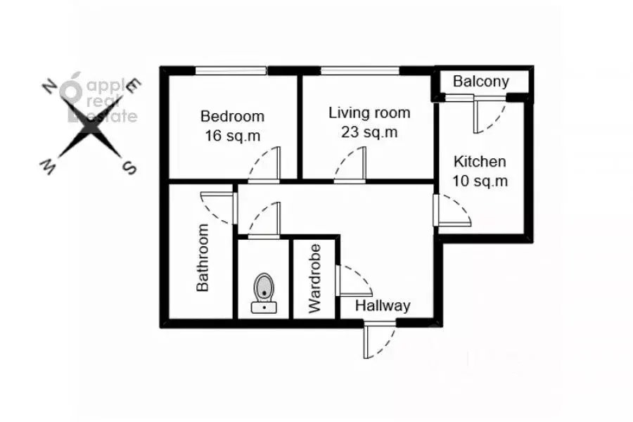 2-к кв. Москва Марксистская ул., 7 (67.0 м) - Фото 1