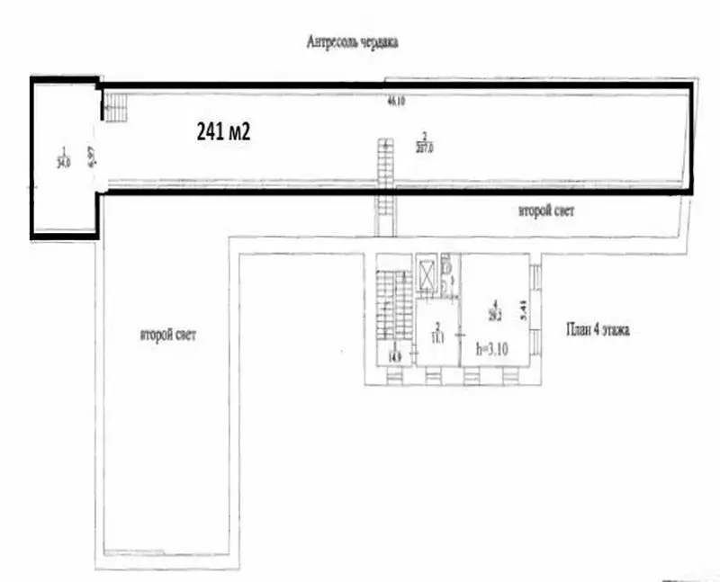 Помещение свободного назначения (241 м) - Фото 2