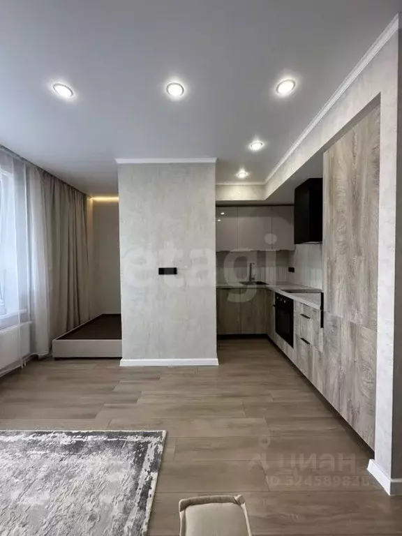 Студия Тюменская область, Тюмень ул. Константина Посьета, 4 (27.0 м) - Фото 1