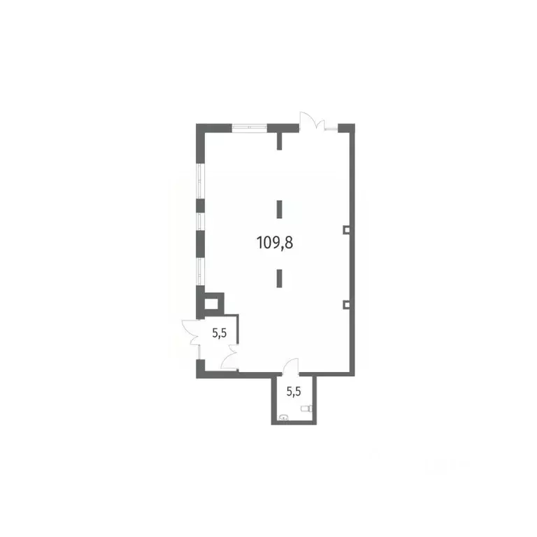 Помещение свободного назначения в Санкт-Петербург ул. Академика ... - Фото 2