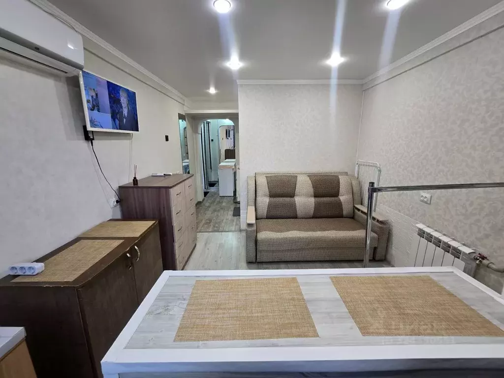 Студия Краснодарский край, Сочи Донская мкр, ул. Гранатная, 4 (19.0 м) - Фото 1