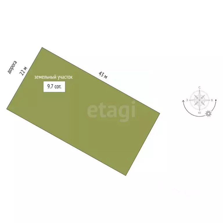 Участок в Хабаровский край, Хабаровский район, Мичуринское с/пос, ... - Фото 2