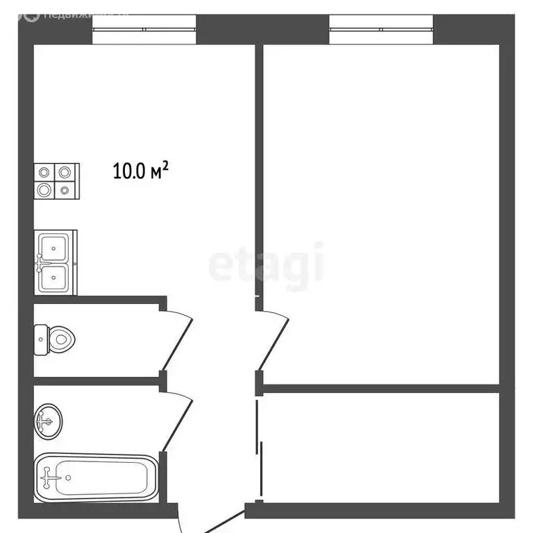 1-комнатная квартира: Протвино, Лесной бульвар, 2Б (37.6 м) - Фото 1