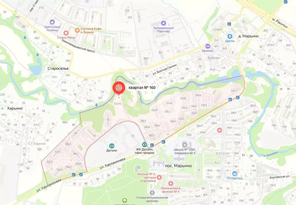 Участок в Москва № 160 кв-л,  (6.13 сот.) - Фото 2