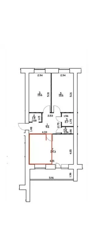 3-комнатная квартира: Дубна, Школьная улица, 6 (80 м) - Фото 0