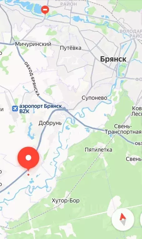 Участок в Брянская область, Выгоничский район, Кокинское с/пос, с. ... - Фото 1