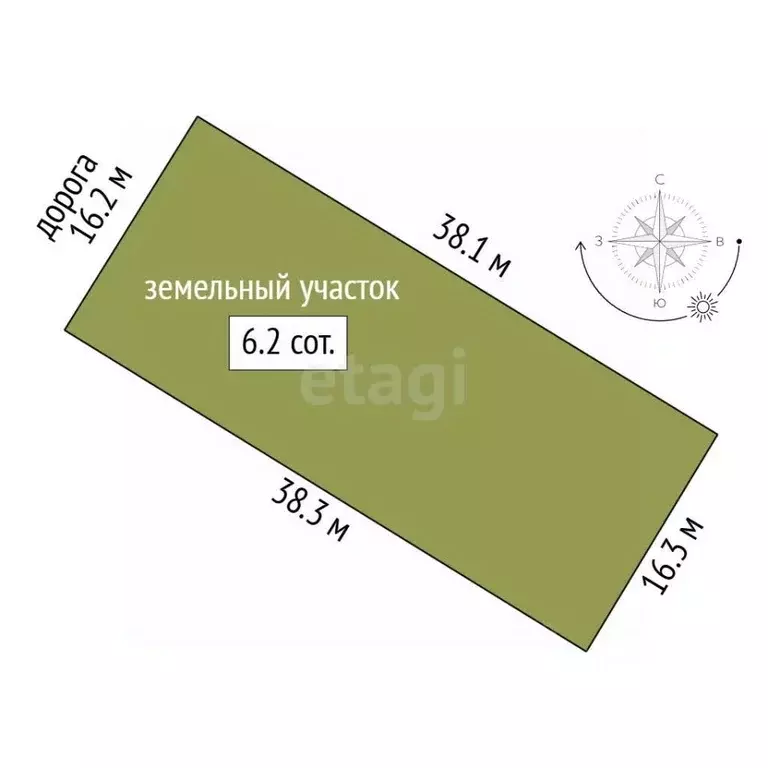 Участок в Крым, Симферопольский район, с. Мирное ул. Сабрие ... - Фото 2