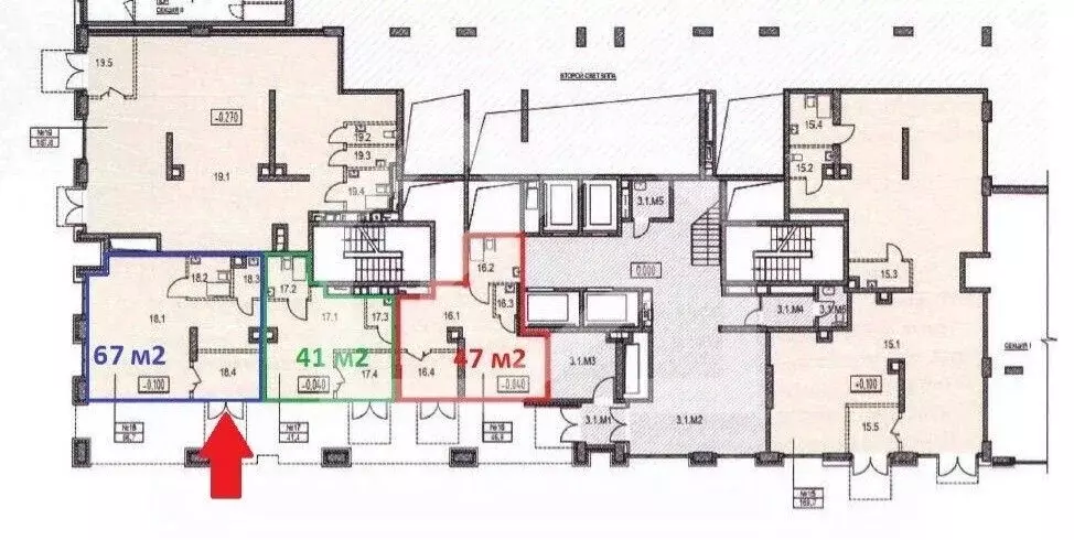 Помещение свободного назначения в Москва ул. Архитектора Власова, 71к2 ... - Фото 2