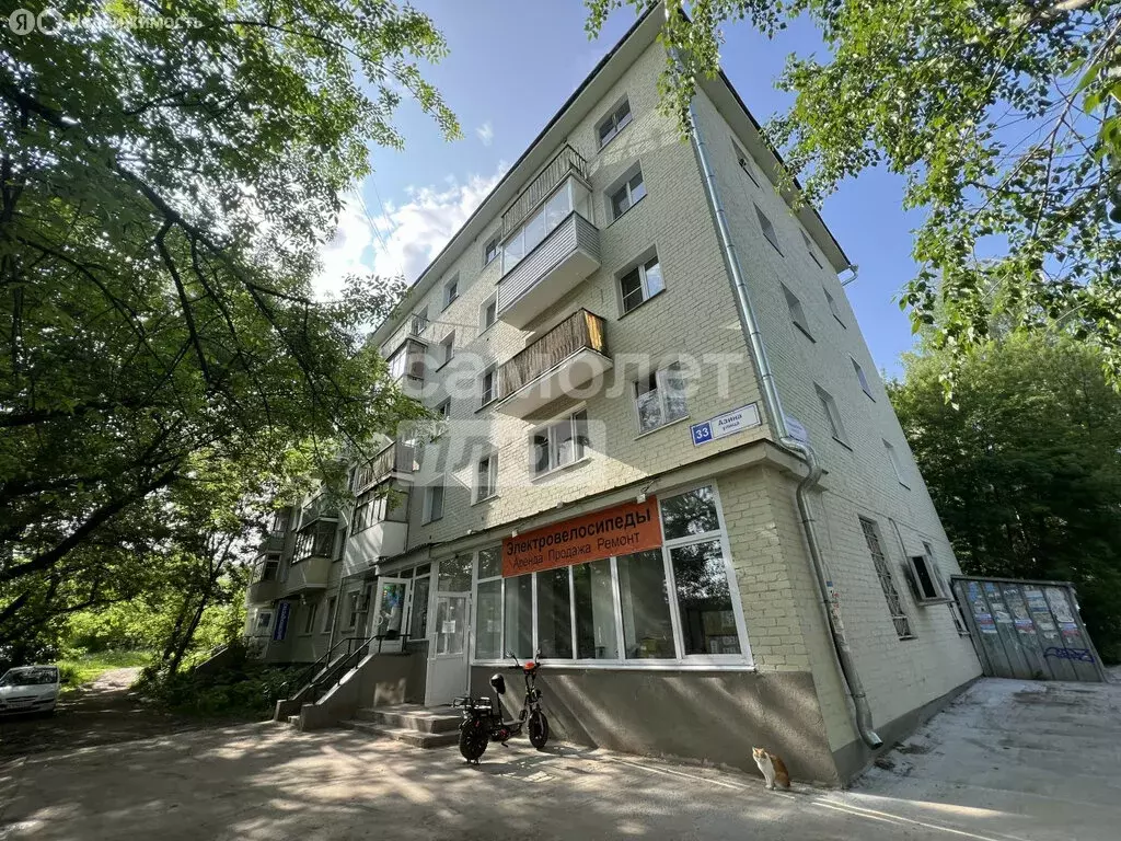 1-комнатная квартира: Киров, Ленинский район, улица Азина, 33 (32.5 м) - Фото 0