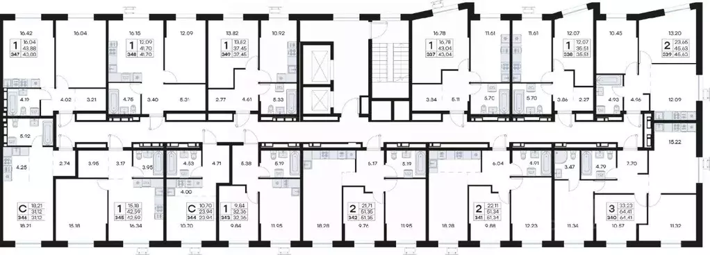 1-к кв. Приморский край, Владивосток Катерная ул., 31/2 (37.45 м) - Фото 2