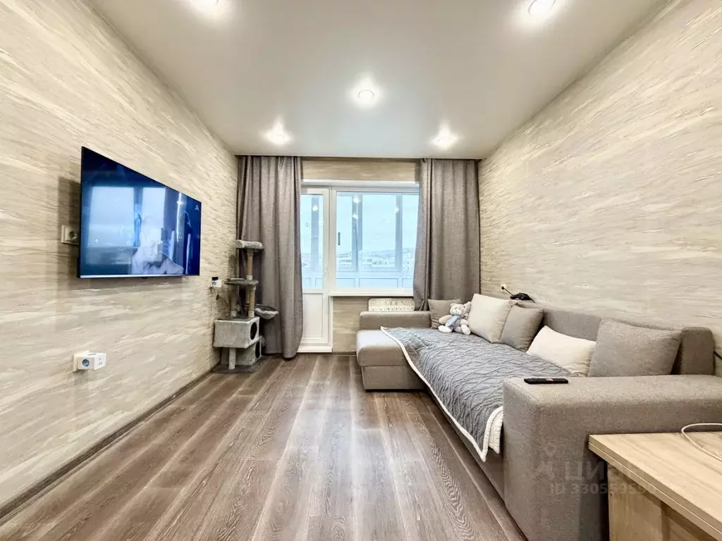 1-к кв. Мурманская область, Мурманск Кольский просп., 95 (29.9 м) - Фото 1