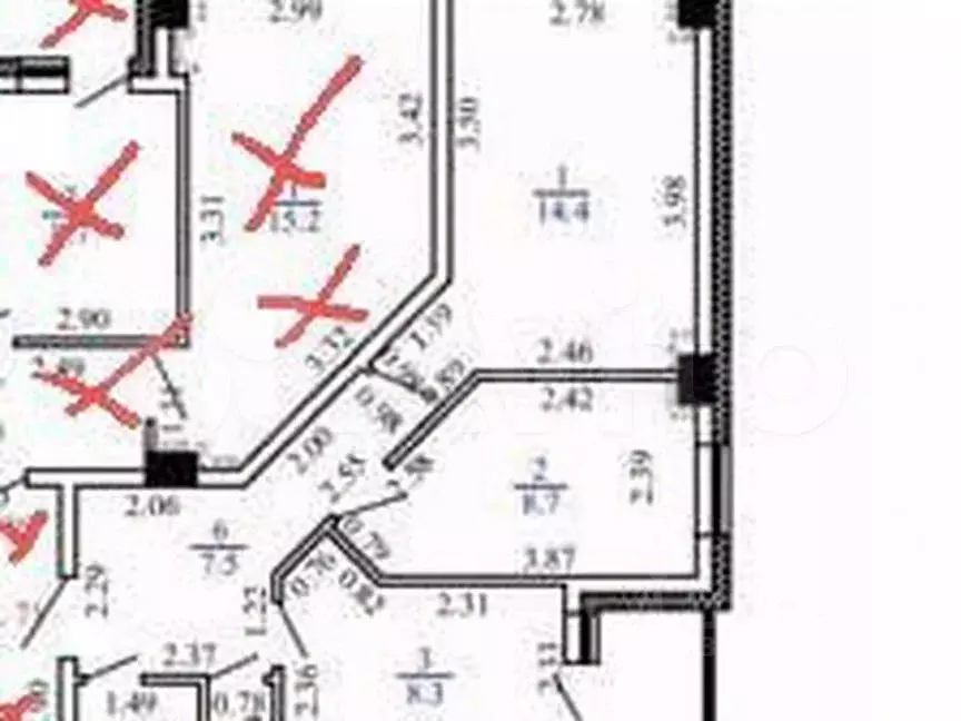 2-к кв. Саха (Якутия), Якутск ул. Свердлова, 18 (42.7 м) - Фото 0