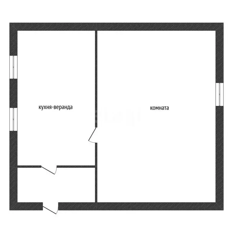 Дом в Киришский район, городской посёлок Будогощь (25 м) - Фото 1