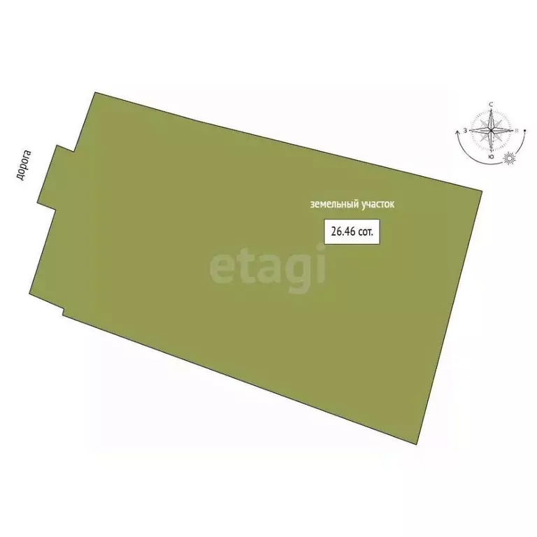 Участок в Свердловская область, Тугулымский муниципальный округ, д. ... - Фото 2