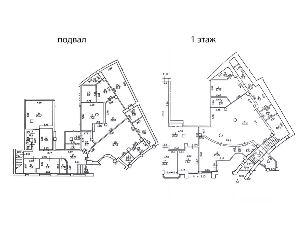 Офис в Санкт-Петербург наб. Воскресенская, 4 (256 м) - Фото 2