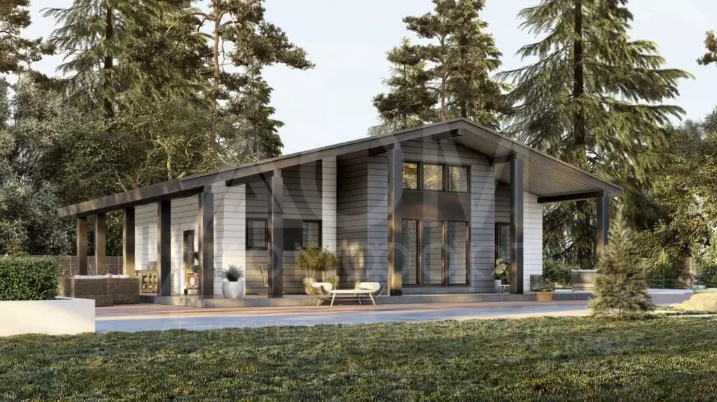 Дом в Ленинградская область, Приозерский район, Ларионовское с/пос, ... - Фото 1